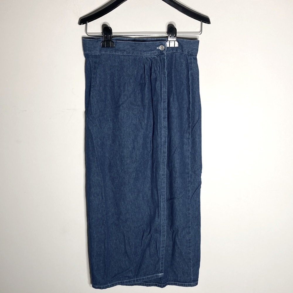 VINTAGE - PALMETTO'S JEANS WEAR | Maxi Wrap Jean Skirt